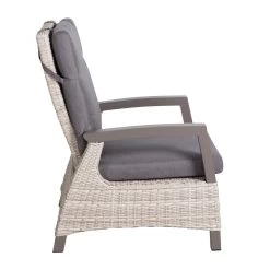 Geflechtsessel 'Neuseeland' Inkl. Auflagen -Pflanzen Paradies Verkauf 3950101001 Geflechtsessel Neuseeland Alugestell Geflecht inkl Auflage 8 83669