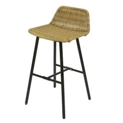 Barhocker 'Hanoi', Braun