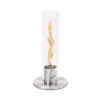 Tischfeuer SPIN 120, Höfats, Silber, Höhe 54 Cm -Pflanzen Paradies Verkauf 3990100117 3990100119 SPIN 120 Tischfeuer silber inkl Edelstahl Nachfuelldose 95351