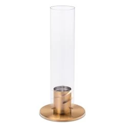 Tischfeuer SPIN 120, Höfats,gold, Höhe 54 Cm