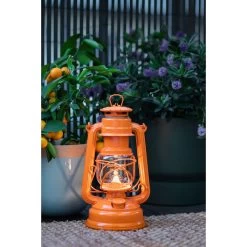 Feuerhand Sturmlaterne 'Baby Special 267', Orange, 26,5 X 13,5 X 15 Cm -Pflanzen Paradies Verkauf 3990100185 feuerhand sturmlaterne 1 1 121551