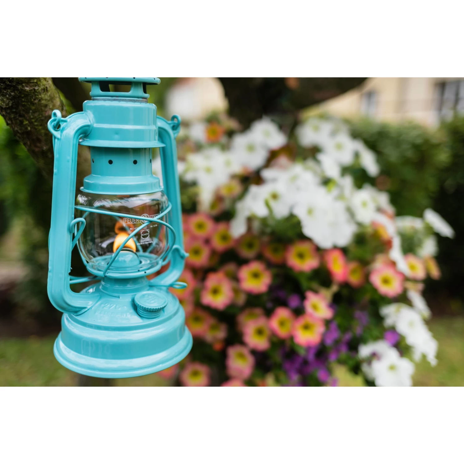 Feuerhand Sturmlaterne 'Baby Special 267', Grün, 26,5 X 13,5 X 15 Cm 6 Feuerhand Sturmlaterne 'Baby Special 267', Grün, 26,5 X 13,5 X 15 Cm – Bild 4