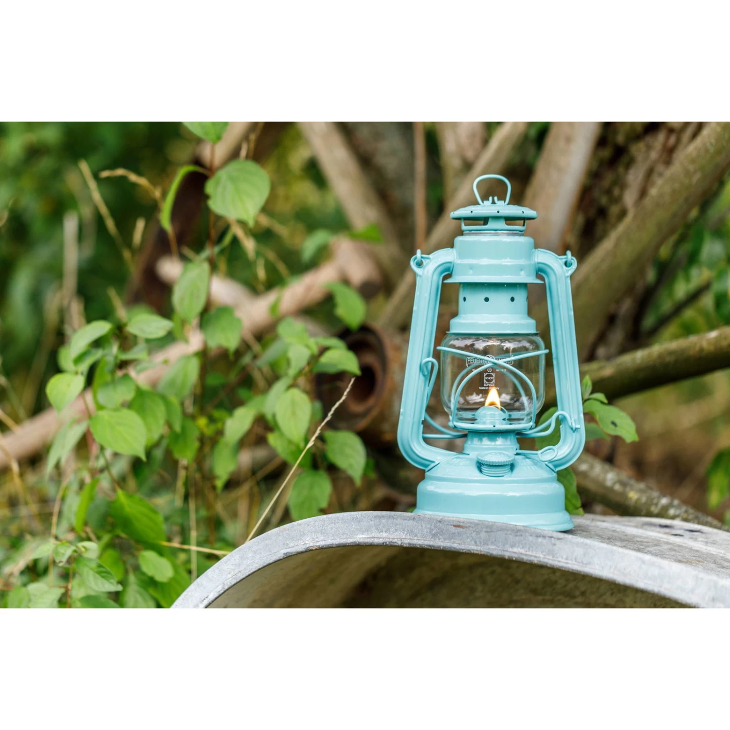 Feuerhand Sturmlaterne 'Baby Special 267', Grün, 26,5 X 13,5 X 15 Cm 9 Feuerhand Sturmlaterne 'Baby Special 267', Grün, 26,5 X 13,5 X 15 Cm – Bild 7