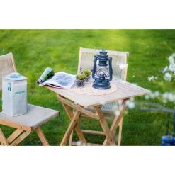 Feuerhand Sturmlaterne 'Baby Special 267', Grau, 26,5 X 13,5 X 15 Cm -Pflanzen Paradies Verkauf 3990100189 feuerhand sturmlaterne 1 1 121585