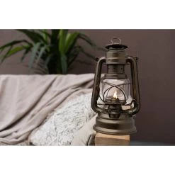 Feuerhand Sturmlaterne 'Baby Special 267', Bronze, 26,5 X 13,5 X 15 Cm -Pflanzen Paradies Verkauf 3990100191 feuerhand sturmlaterne 2 121594