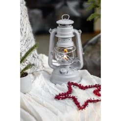 Feuerhand Sturmlaterne 'Baby Special 276', Nordic Grey, 26,5 X 13,5 X 15 Cm -Pflanzen Paradies Verkauf 3990100196 feuerhand sturmlaterne 2 121827