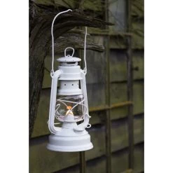 Feuerhand Sturmlaterne 'Baby Special 276', Reinweiß, 26,5 X 13,5 X 15 Cm -Pflanzen Paradies Verkauf 3990100203 feuerhand sturmlaterne 3 121859