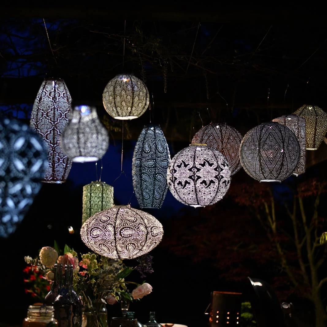 Solarlaterne 'Oval 40', Gold, Ø 40 X 27 Cm 11 Solarlaterne 'Oval 40', Gold, Ø 40 X 27 Cm – Bild 9