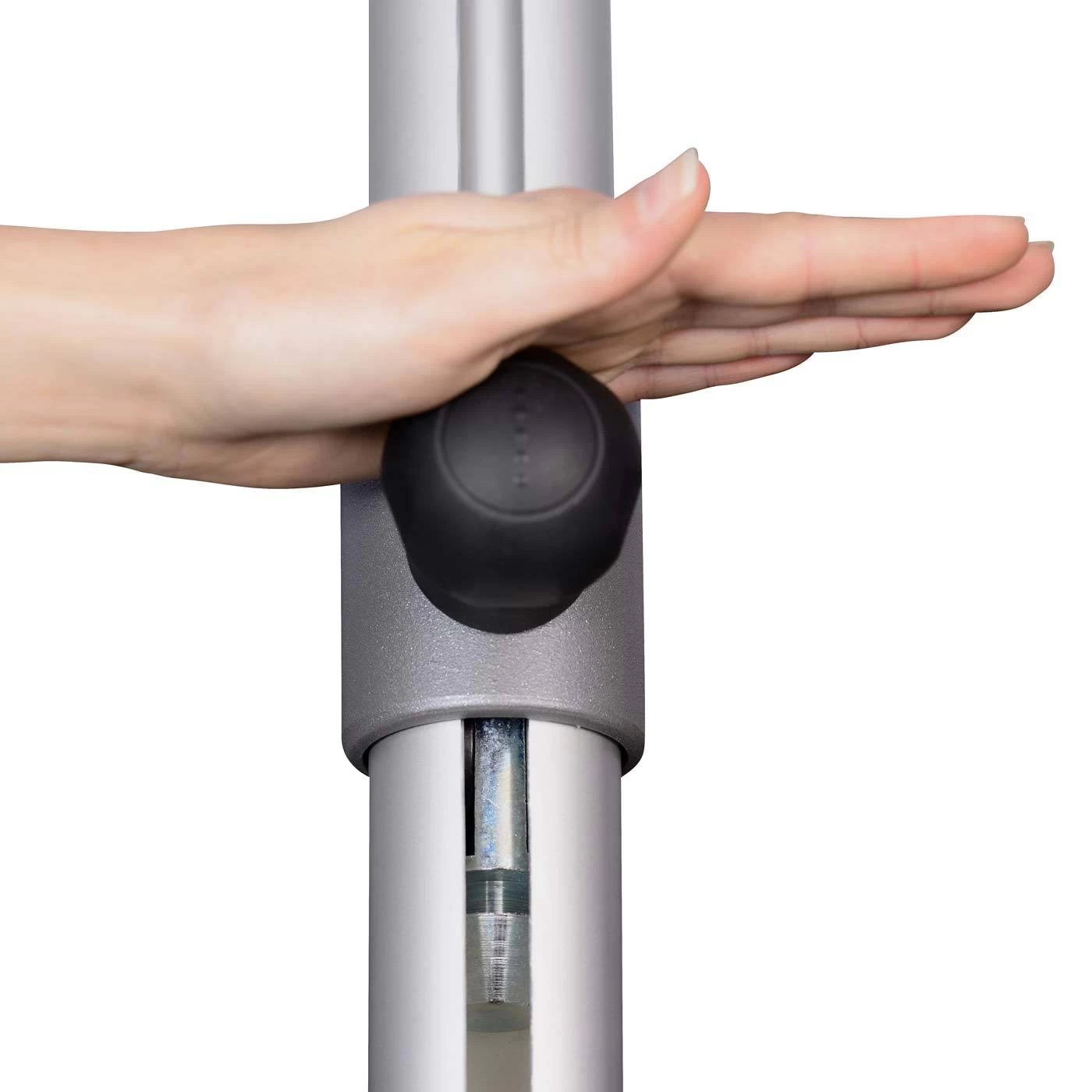 Doppler Sonnenschirm 'Alu-Expert Teleskop', Teleskop-Automatik, 300 X 300 Cm 4 Doppler Sonnenschirm 'Alu-Expert Teleskop', Teleskop-Automatik, 300 X 300 Cm – Bild 2