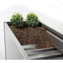 Biohort Pflanzbeet "Belvedere", Verzinktes Stahlblech, Zeitloses Design, Einlegeboden 9 Biohort Pflanzbeet "Belvedere", Verzinktes Stahlblech, Zeitloses Design, Einlegeboden -Pflanzen Paradies Verkauf pflanzbeet belvedere zwischenboden dunkelgrau metallic 65057