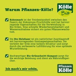 Kölle Bio Pflanzerde Torffrei, 2400l, 60 Sack á 40l, Palettenware 8 Kölle Bio Pflanzerde Torffrei, 2400l, 60 Sack á 40l, Palettenware -Pflanzen Paradies Verkauf torffreie erden usps erklaerung 76525 3